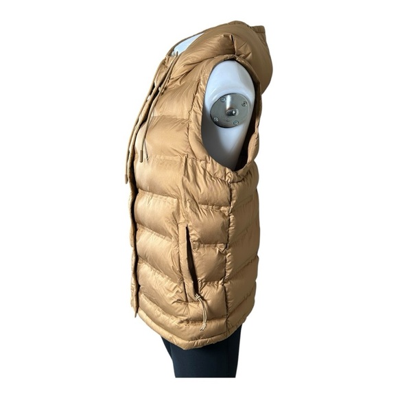 Arizona Womens Puffer Vest Juniors size L color golden pore-loved - Picture 2 of 10